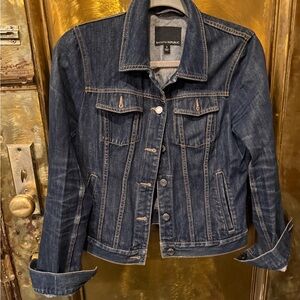 Banana Republic Dark Denim Jean Jacket
